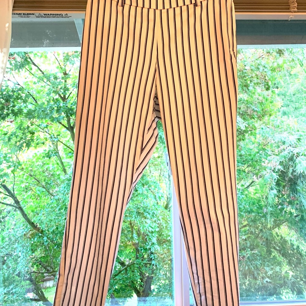 Striped women’s slacks